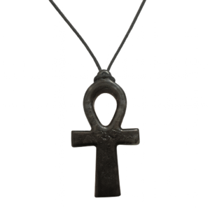 Naszyjnik „Ankh” – z obsydianu