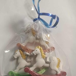 Zestaw 3 bombek „Konik na Biegunach”