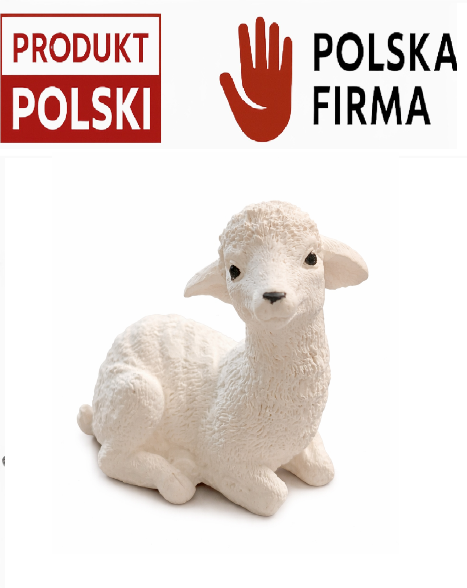 Baranek na stół Wielkanocny ozdoba dekoracja - obrazek 2